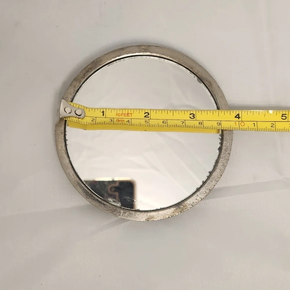 Vintage 3 Piece Sterling Silver Hand Held Mirror, Pocket Mirror and Hair…